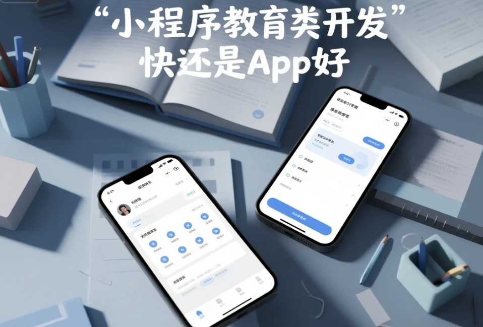 小程序教育類開發(fā)快還是App好?